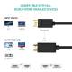 Ugreen Mini DisplayPort til DisplayPort-kabel Premium (2m)