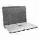 Enkel filt veske til MacBook Pro 13 "mørk grå