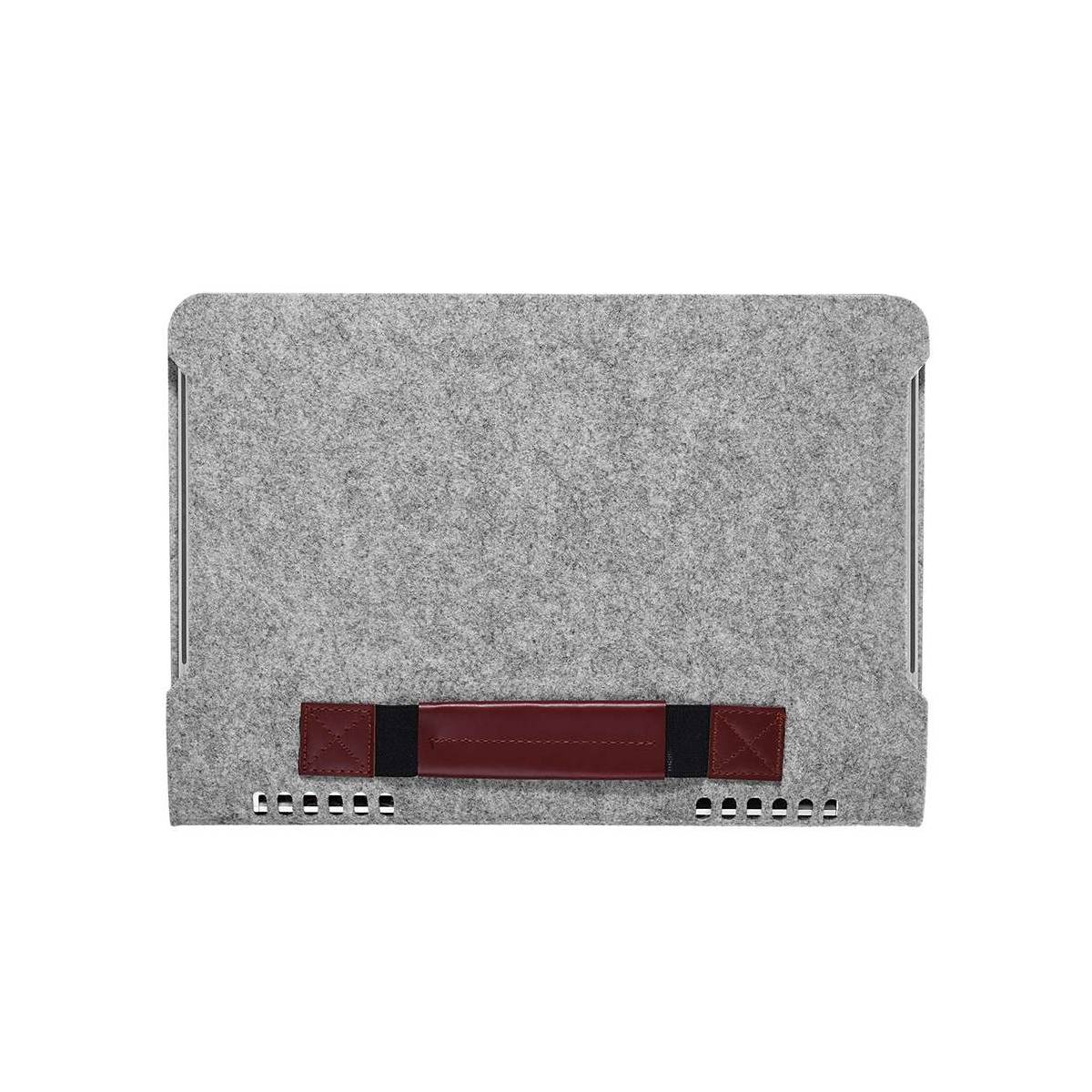 Enkel filt veske til MacBook Pro 13 lys grå Mackabler.no Enkel filt veske til MacBook Pro 13 lys grå Mackabler.no