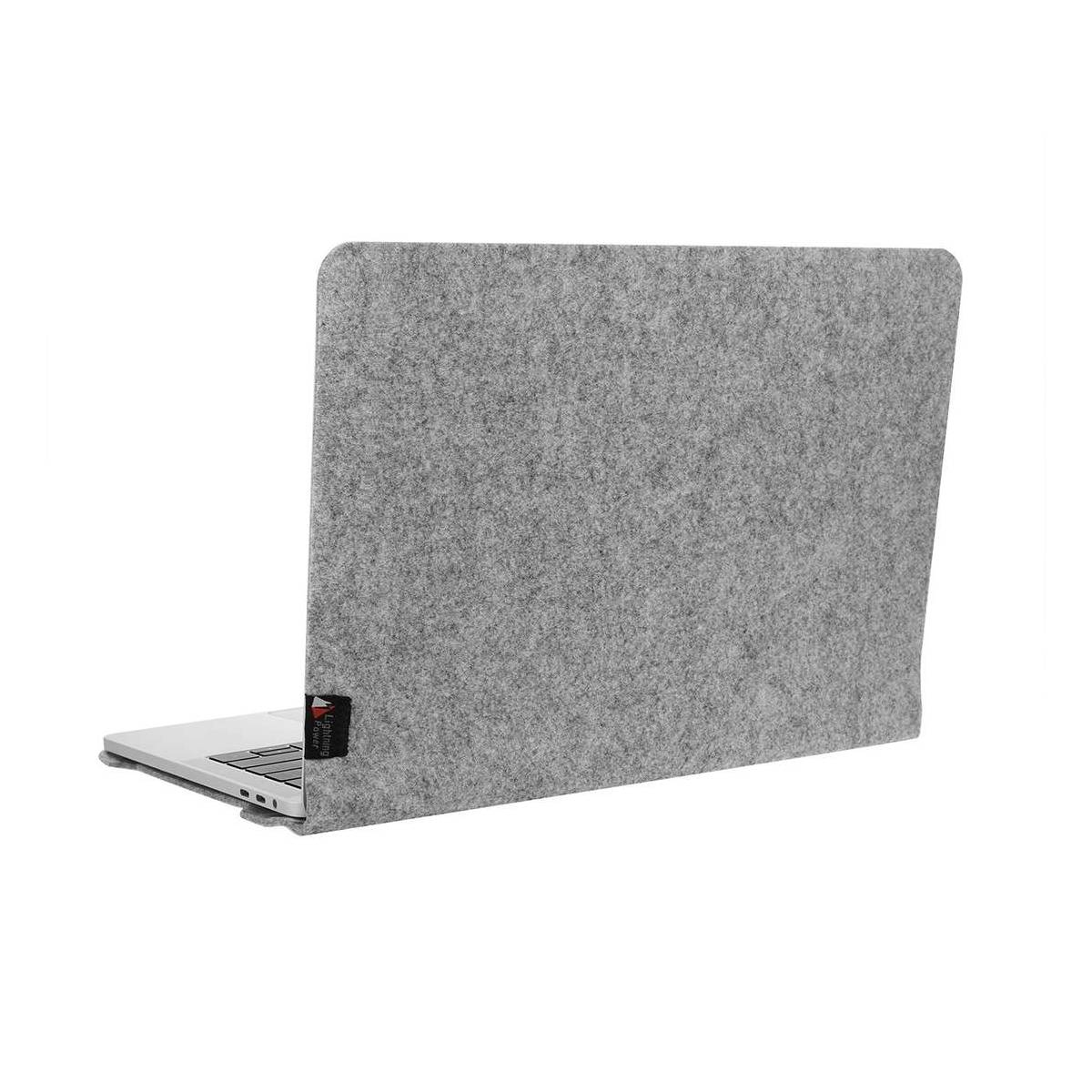 Enkel filt veske til MacBook Pro 13 lys grå Mackabler.no Enkel filt veske til MacBook Pro 13 lys grå Mackabler.no