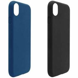 Aiino sterkt Premium deksel til iPhone XS Max svart/blå