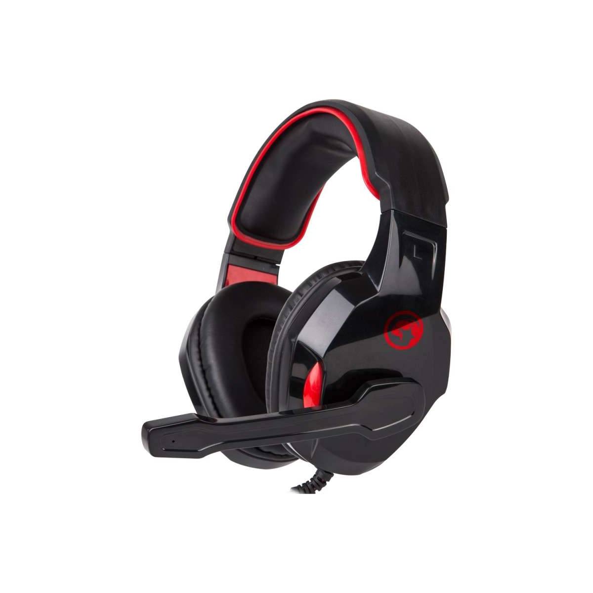 Scorpion HG8802 Gaming Headset svart og rødt med mic Scorpion HG8802 Gaming Headset svart og rødt med mic