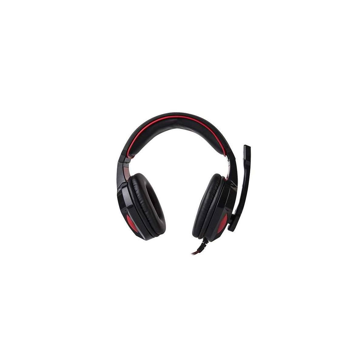Scorpion HG8802 Gaming Headset svart og rødt med mic Scorpion HG8802 Gaming Headset svart og rødt med mic