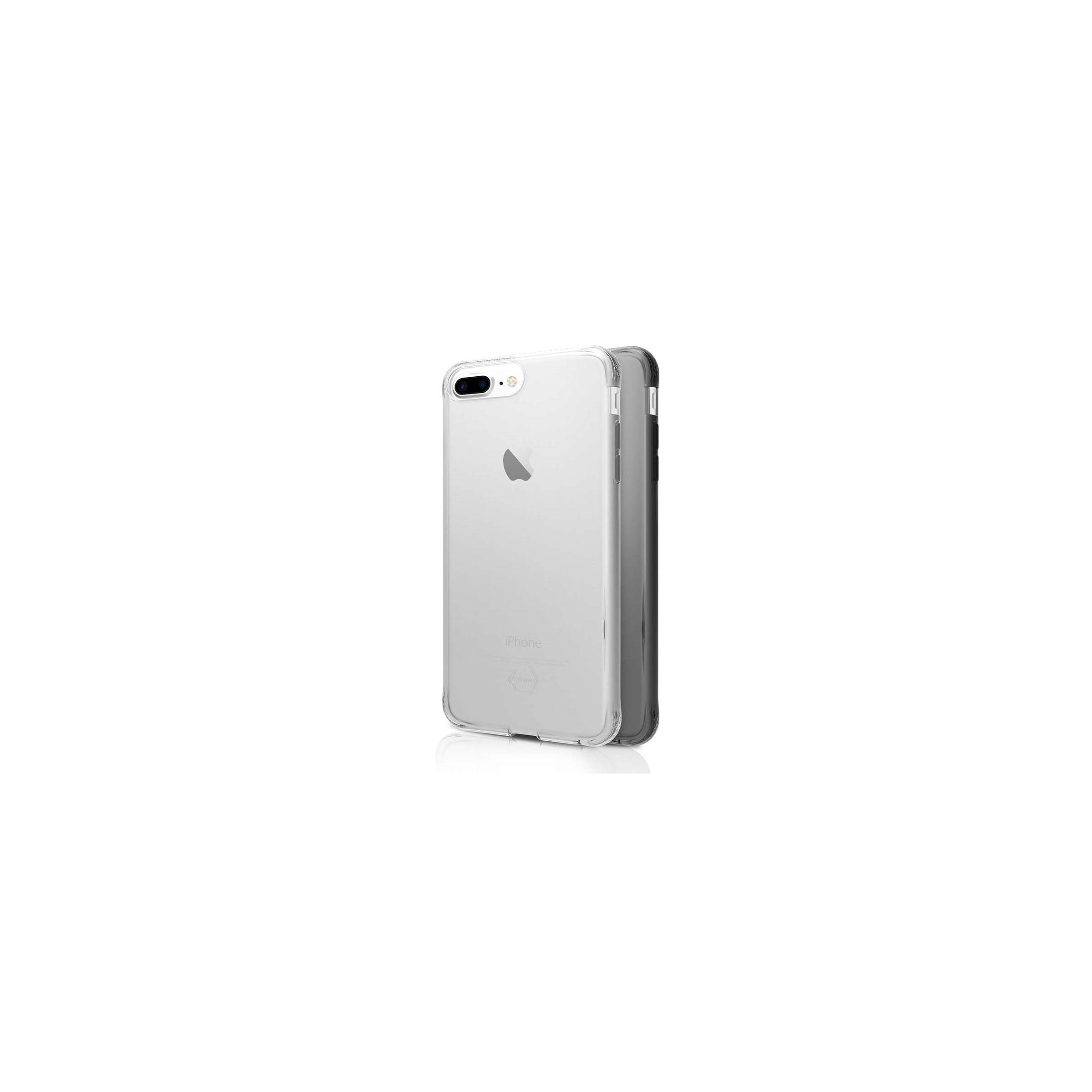 Bilde av Itskins Slim Silikon Protect Gel Iphone 6, 6s, 7 & 8 Pluss Deksel Dobbel 2x Pakke, Farge Klar & Sort