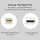 Ugreen Mini DisplayPort-til-DisplayPort-kabel Premium (1,5 m) svart