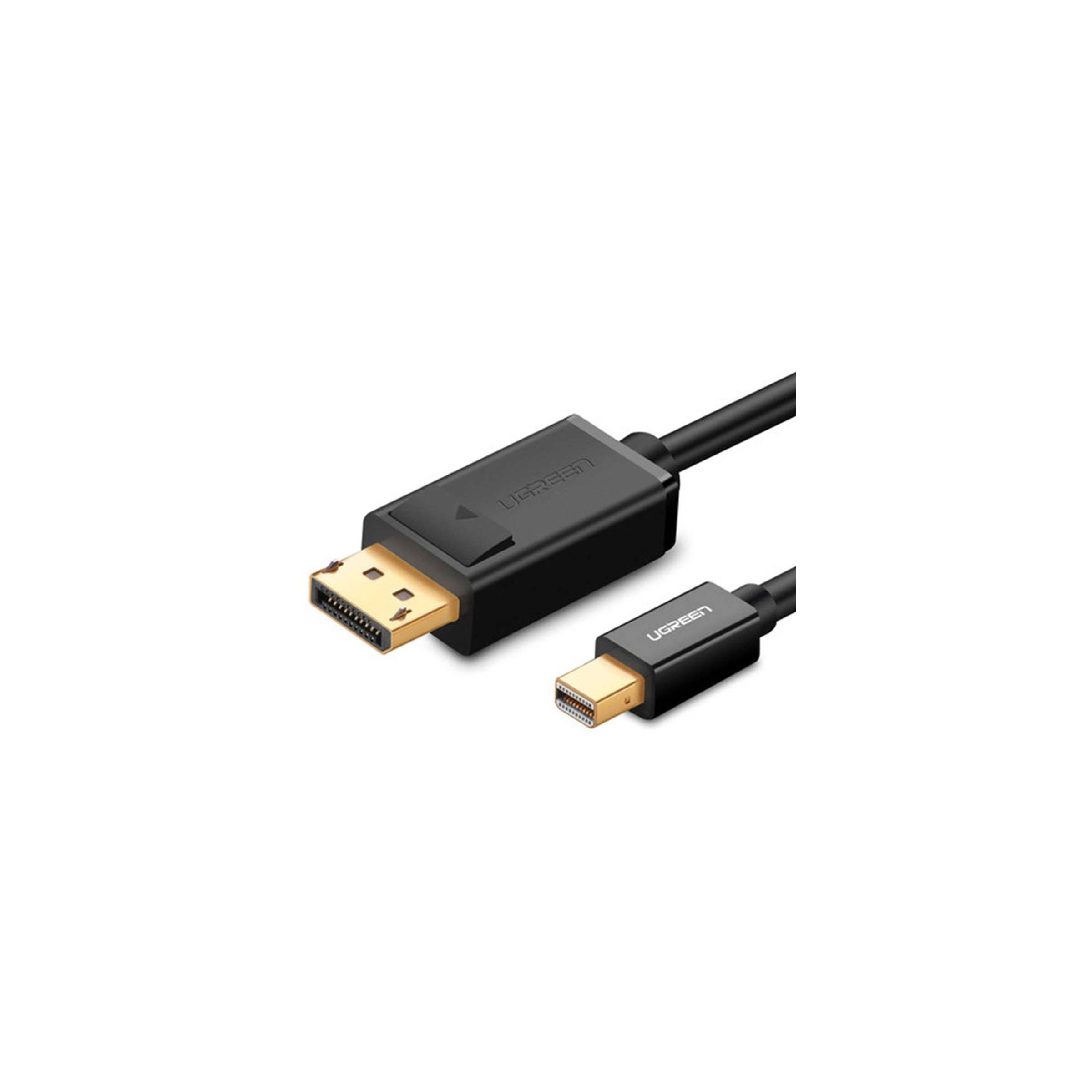 Bilde av Ugreen Mini Displayport Til Displayport Kabel Premium (1.5m) Sort