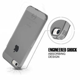 ITSKINS gel deksel iPhone 6/7/8 pluss gjennomsiktig svart