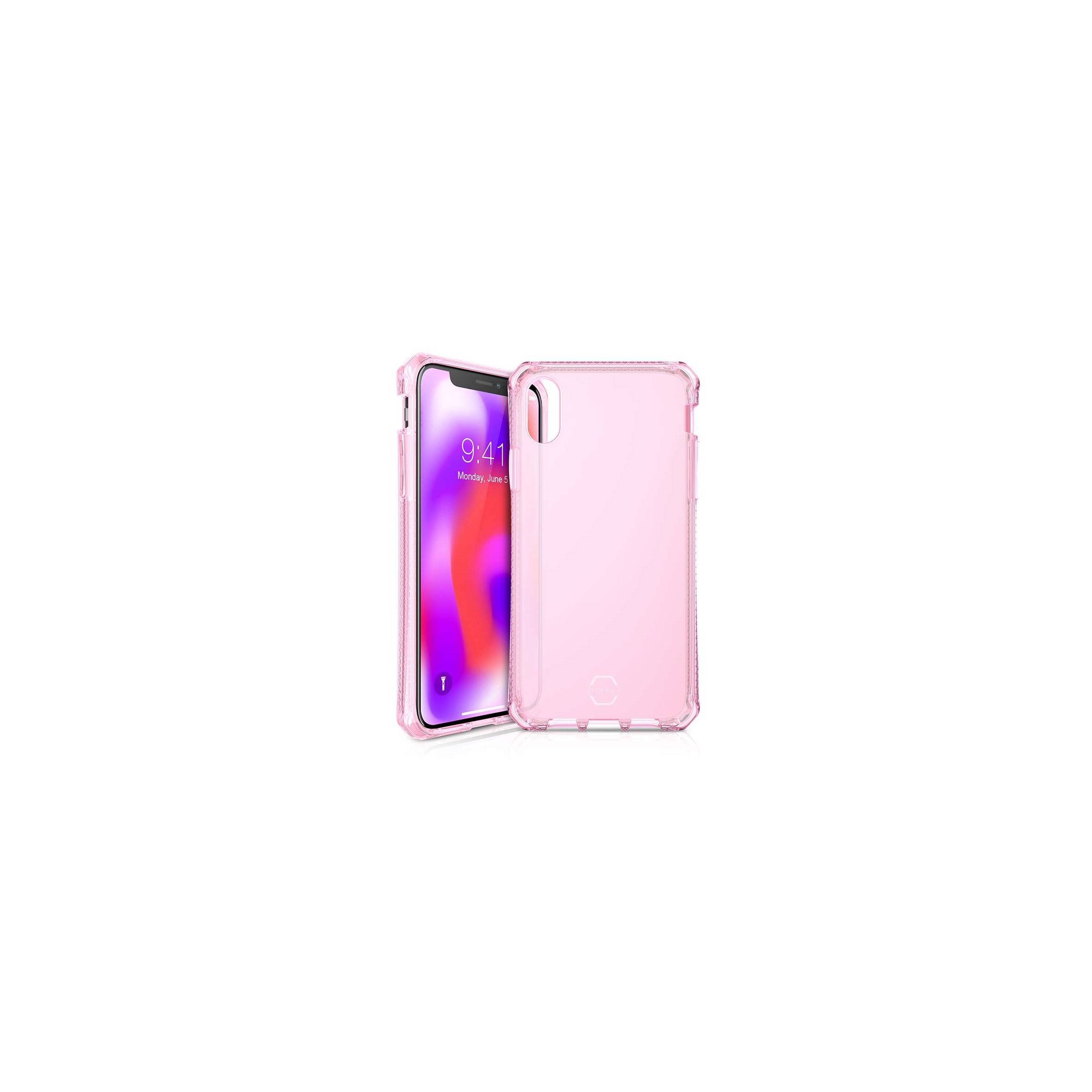 Bilde av Itskins Cover Til Iphone Xs Max Gennemsigtigt Pink