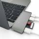 Satechi USB-C pass through USB hub-3-i-1-hub. Kompatibel med nye MacBook, det charge!