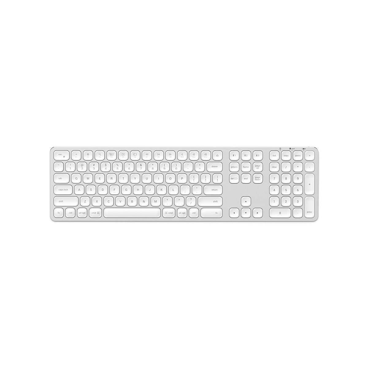 Satechi trådløs tastaturfor up to 3 devices Nordic Layout Hjelp Haster. Mac mini og windows tastatur