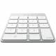 Satechi Slim trådløst tastatur-oppladbart Aluminum Bluetooth tastatur