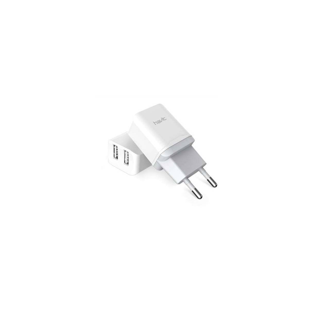 Havit iPhoneiPad USB x2 oplader (12W) Mackabler.no fra Baseus Baseus iPhoneiPad USB lader Mackabler.no fra Baseus