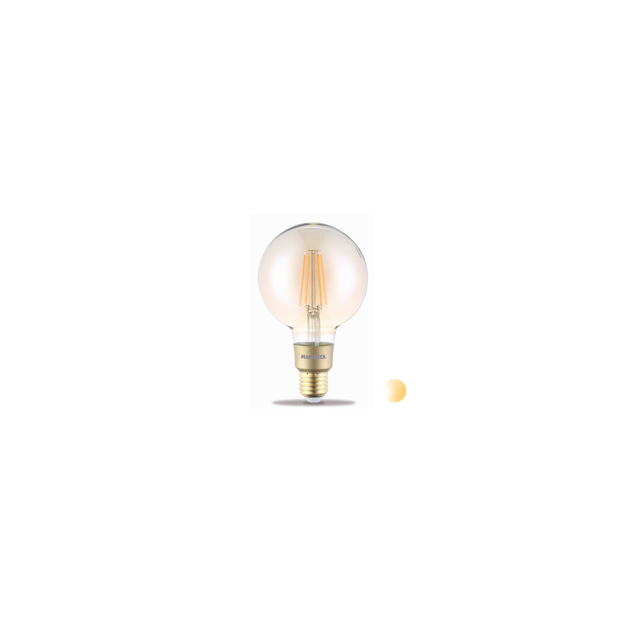 Bilde av Marmitek Smart Wi-fi Led Glødelampe E27 6w I Varm Hvid