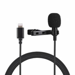 Mikrofon Clip on til iPhone & iPad med Lightning