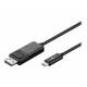 USB-C til Displayport-kabel 4K 60Hz fra ...