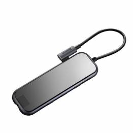 Baseus Slim USB-C MultiPort Adapter V2 with HDMI, 3x USB 3.0 Ports og netværk