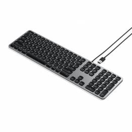Satechi-tastatur med USB-tilkobling - Nordic Layout