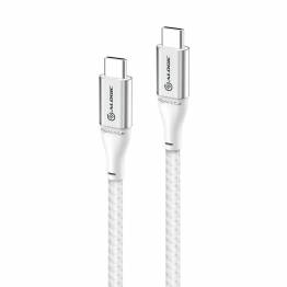 ALOGIC Ultra USB-C oplader kabel 5A/480Mbps Silver 0,3m / 1,5m / 3m