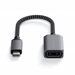  Satechi USB-C aluminium USB-hub & kortleser