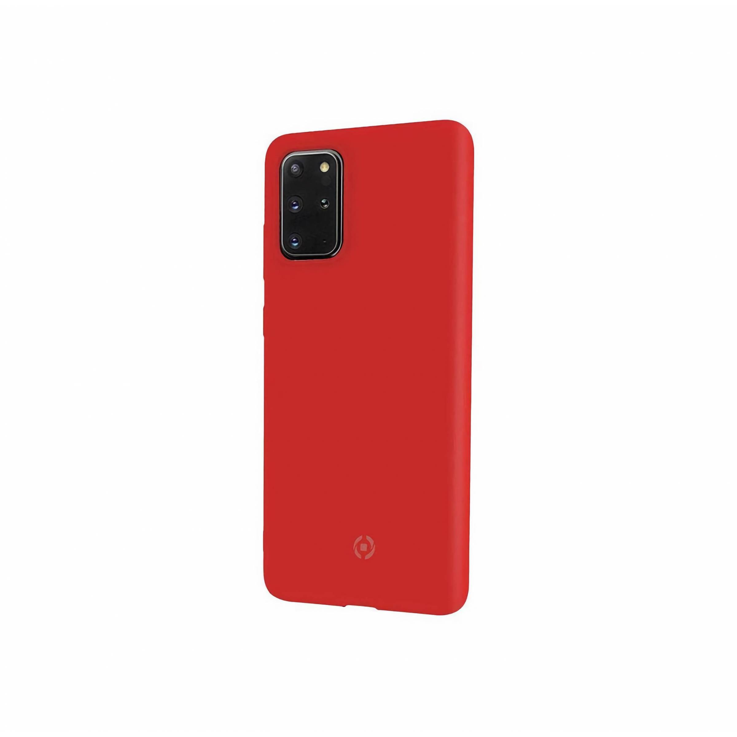 Bilde av Celly Feeling Samsung Galaxy S20+ Silikone Cover, Rød