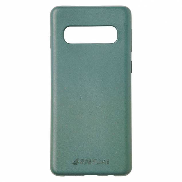 GreyLime Samsung S10+ biodegradable cover - Dark Green