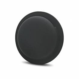 AirTag holder til nøkkelring i silikon i svart