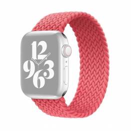 Apple Watch flettet stropp 42/44 mm - Small - rosa