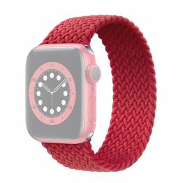 Apple Watch flettet stropp 42/44 mm - Small - rød