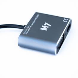 M7 USB-C multiport Dock (HDMI, VGA, USB3, USB-c)