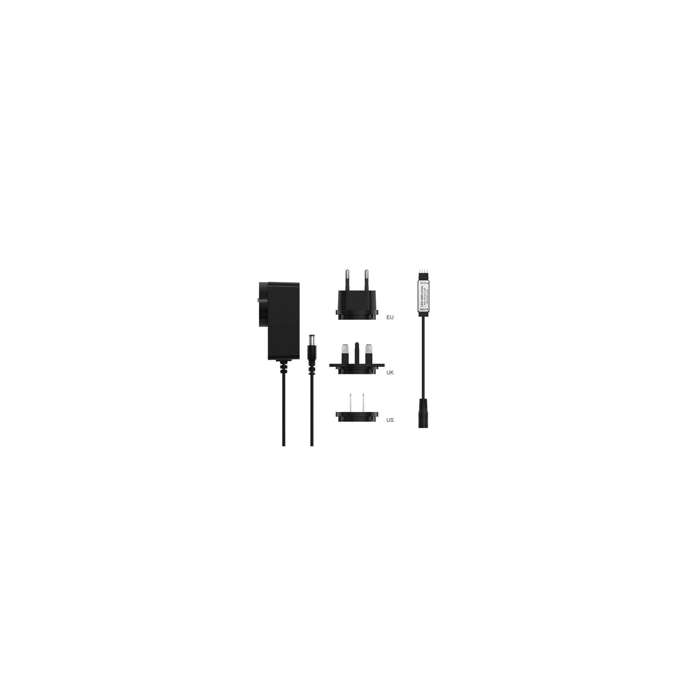 Sonoff LED strip amplifier forsterker med EU + UK + US plugg