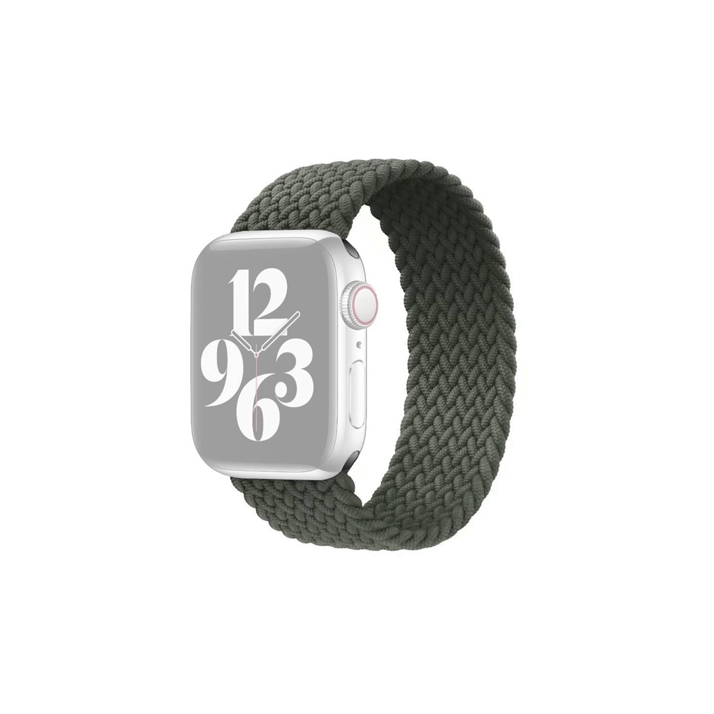 Bilde av Apple Watch Flettet Stropp 38/40/41 Mm - Middels - Grønn