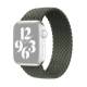 Apple Watch flettet stropp 38/40 mm - Middels - grønn