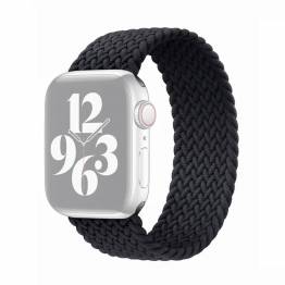 Apple Watch flettet stropp 42/44 mm - Large - svart