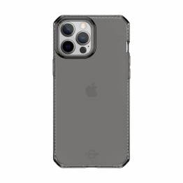  ITSkins Spectrum Clear Cover til iPhone 13 Pro Max-Gjennomsiktig svart