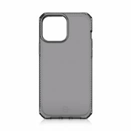 ITSkins Spectrum Clear Cover til iPhone 12/13 mini-Gjennomsiktig svart