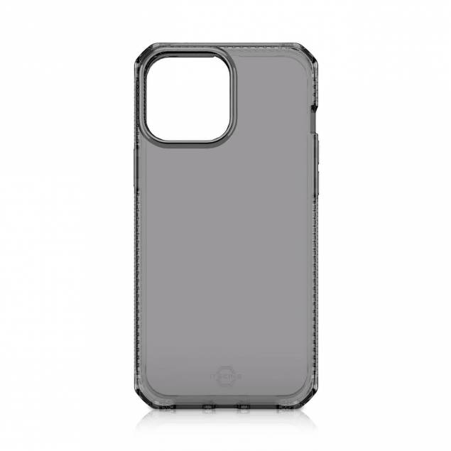 ITSkins Spectrum Clear Cover til iPhone 12/13 mini-Gjennomsiktig svart