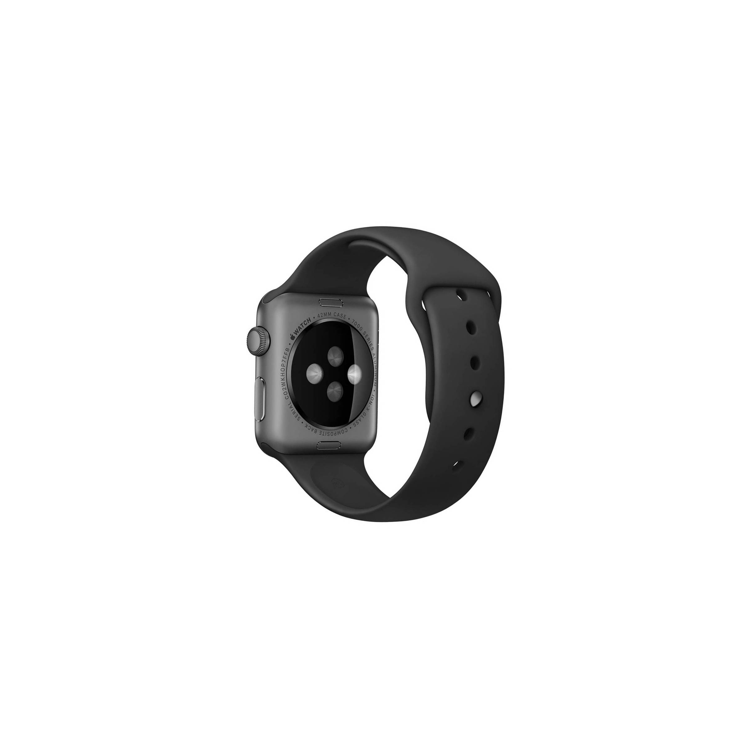 Bilde av Apple Watch Silikon Stropp- Flere Vakre Farger, Størrelse 38mm, Farge Sort