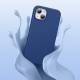 Ugreen iPhone 13 6.1" beskyttende silikondeksel - blå