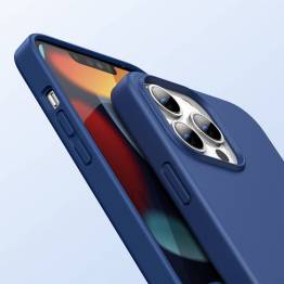  Ugreen iPhone 13 Pro Max 6.7" beskyttende silikondeksel - blå