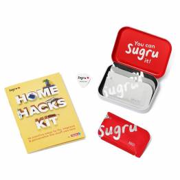 Sugru 'fix it' modelleringsvokslim - Home Hacks Kit med hefte og 4-pak