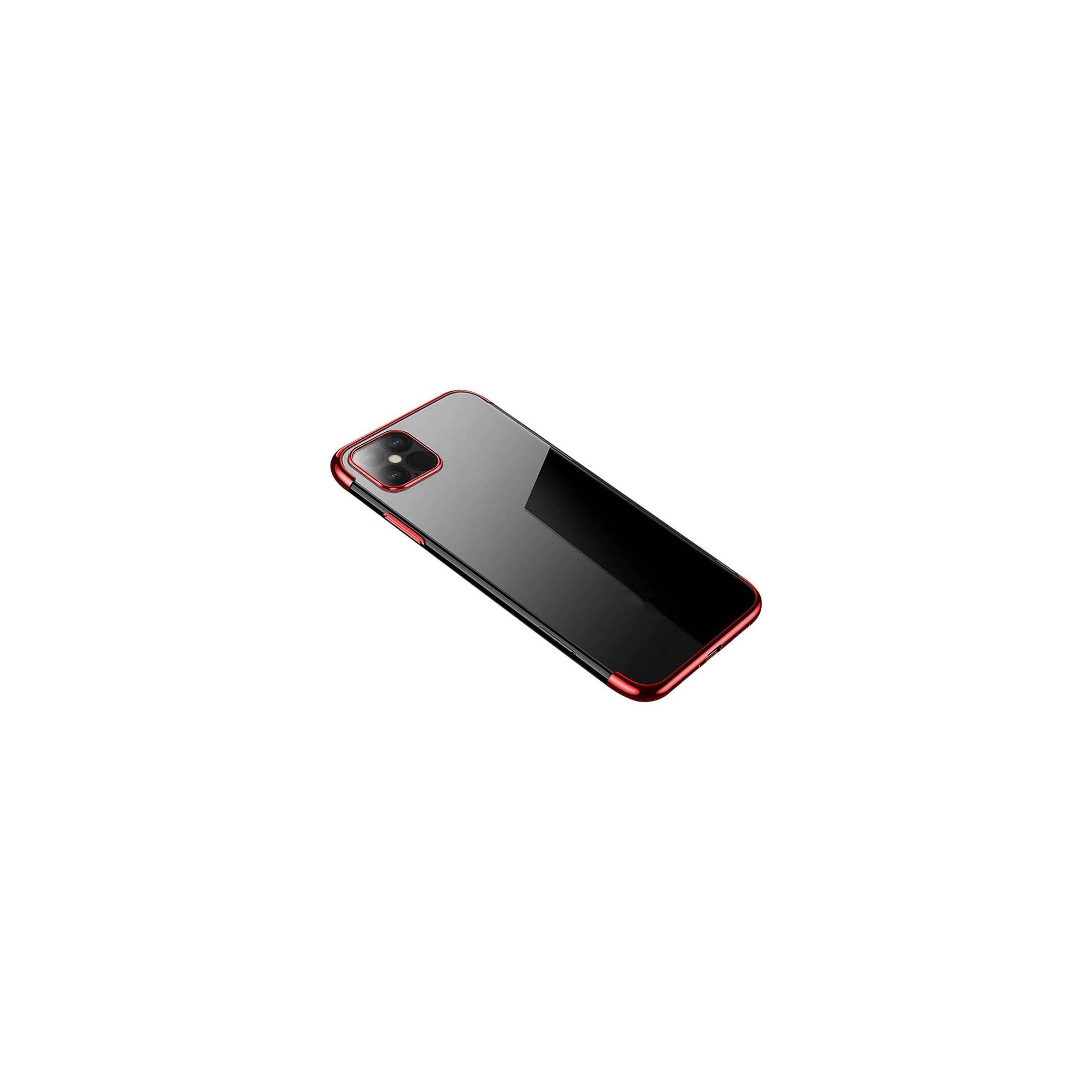 Bilde av Clear Color Deksel Til Iphone 12 Mini - Rød