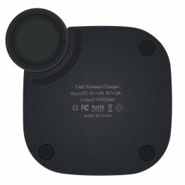 Eksklusiv 2-i-1 trådløs Qi og Apple Watch-lader fra iCarer