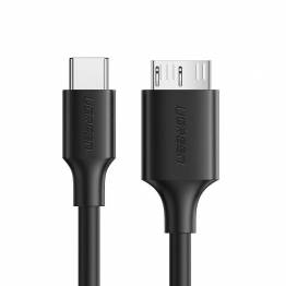  Ugreen USB-C til USB 3 type B 10pin hann - 1m