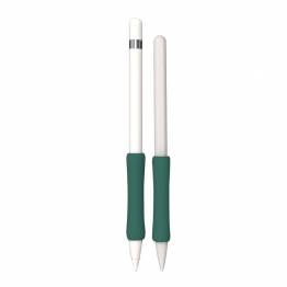 Apple Pencil ergonomisk silikonfingergrep for blyant 1/2 - Grønn