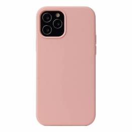  iPhone 13 Pro Max 6.7" beskyttende silikondeksel - Sakura rosa
