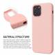 iPhone 13 mini 5,4" beskyttende silikondeksel - Sakura rosa