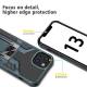 Magnetisk iPhone 13 håndverksdeksel 6,1" m støtte - Svart/blå