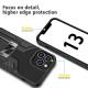 Magnetisk iPhone 13 Pro Max håndverksdeksel 6,7" m støtte - Svart