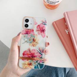  iPhone 11 deksel med blomster - Hibiscus