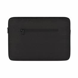  Macbook 13" erme i jacquard stoff med beskyttende plysjfôr - svart